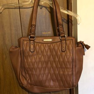 Franco Sarto Faux Leather Light Brown Purse